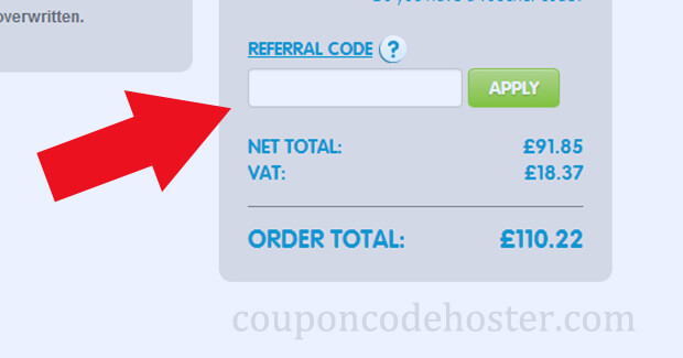 123regcouk where to enter voucher code