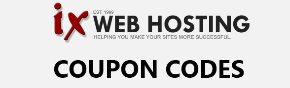 ixwebhosting coupon codes